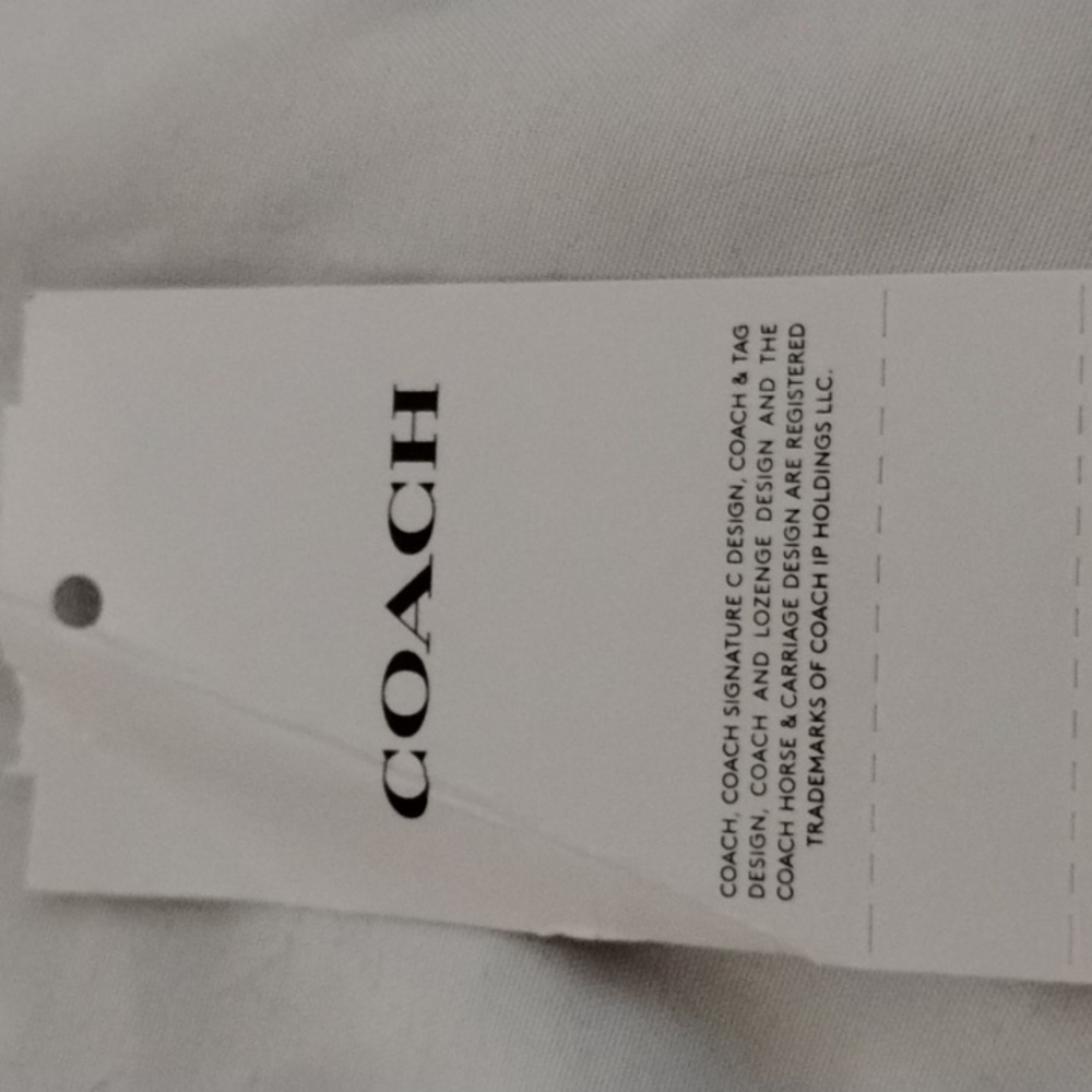 Coach Mini Wallet On A Chain Clutch Crossbody Strawberries NWT - Picture 10 of 10